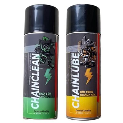 Xịt bảo dưỡng sên SprayKing Chain Lube 400ml | Vàng, Xanh lá