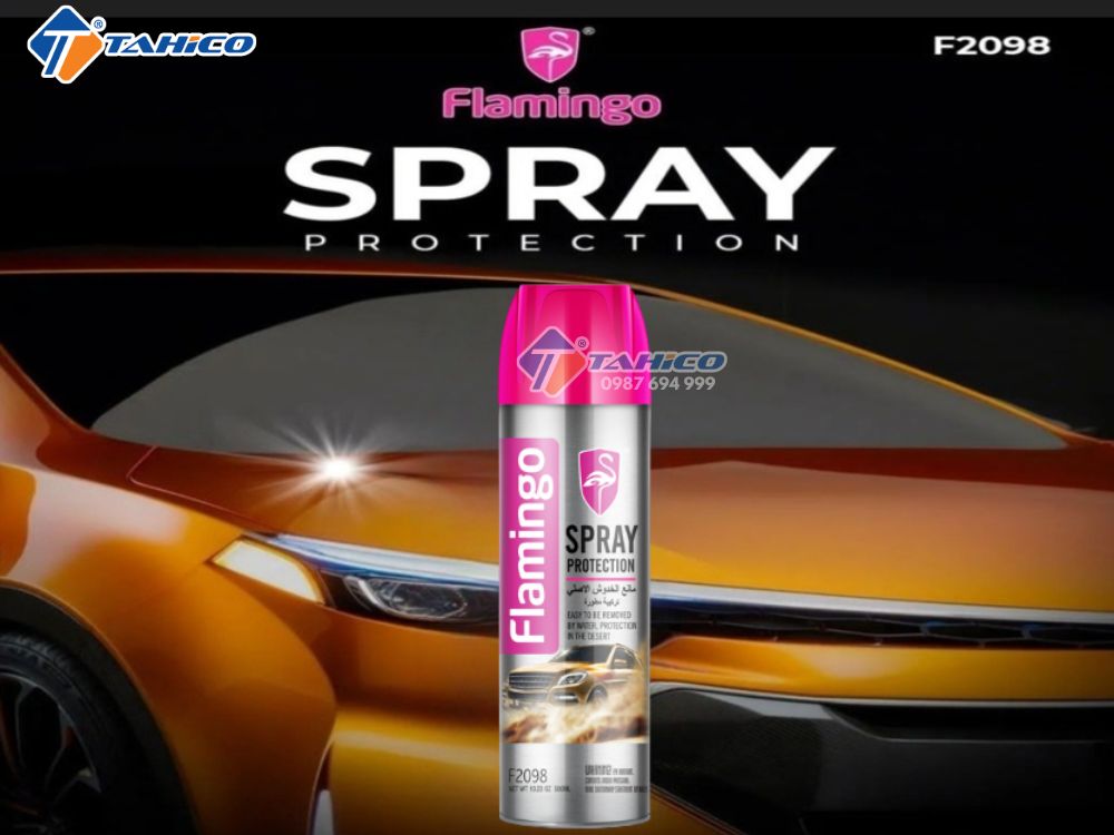 Xịt bảo vệ xe Flamingo Spray Protection F2098 500ml