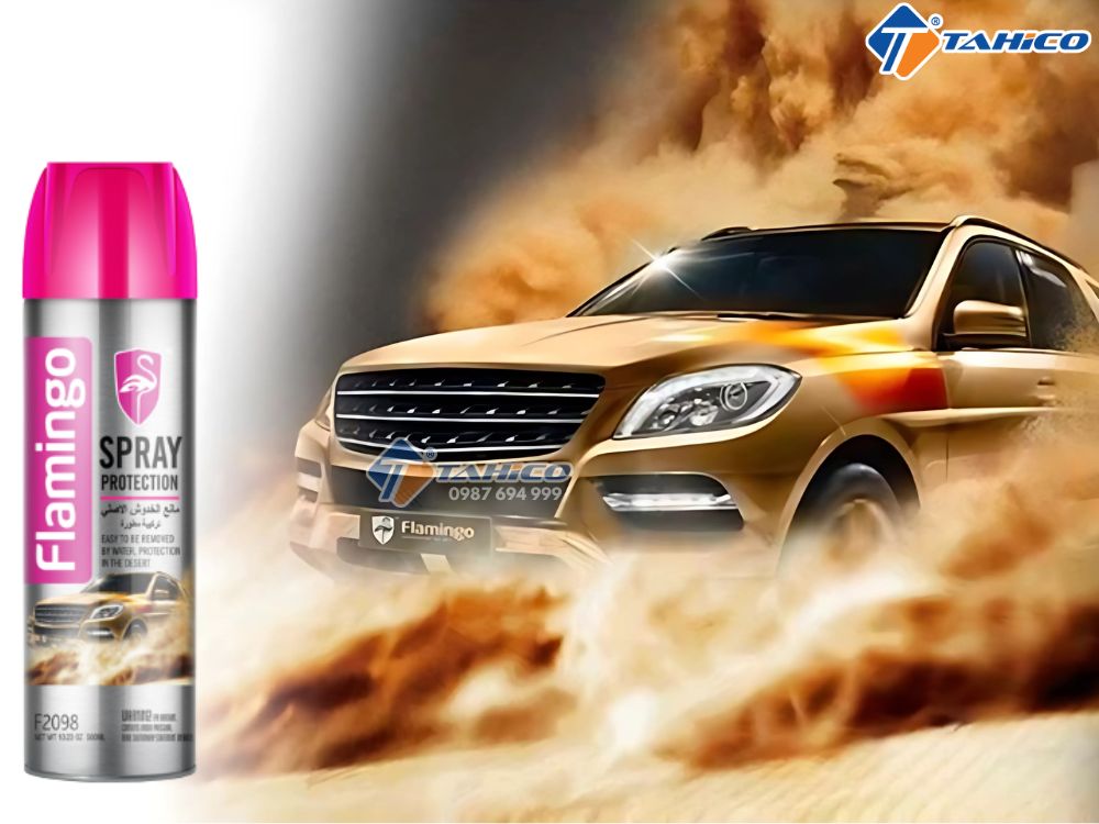 Xịt bảo vệ xe Flamingo Spray Protection F2098 500ml