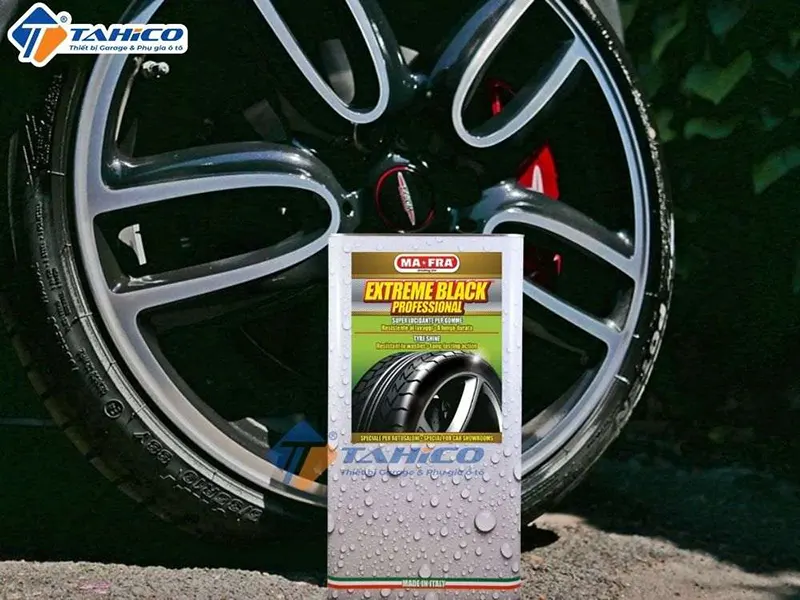 Xịt bóng lốp Mafra Extreme Black 4,5 lít | Gốc dầu