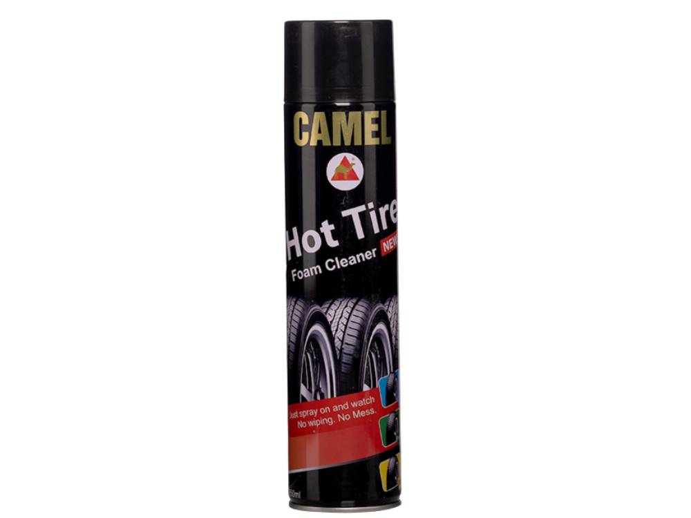 Xịt bóng lốp xe Camel Hot Tire 650ml