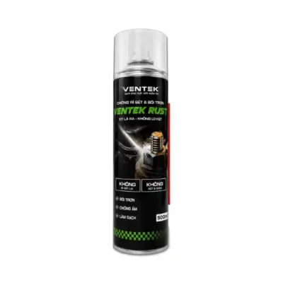 Xịt chống Rỉ sét & Bôi trơn Ventek RustX 500ml