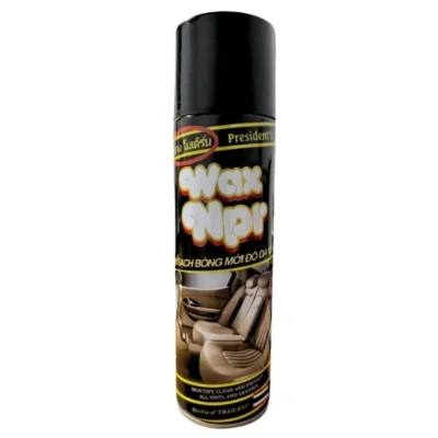 Xịt dưỡng bóng đồ da, nhựa, gỗ NPR WAX 500ml