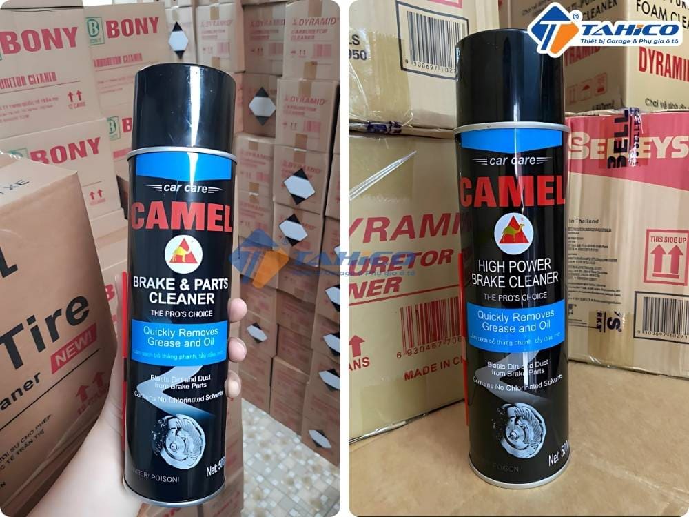 Xịt rửa phanh Camel High Power Brake Cleaner 500ml